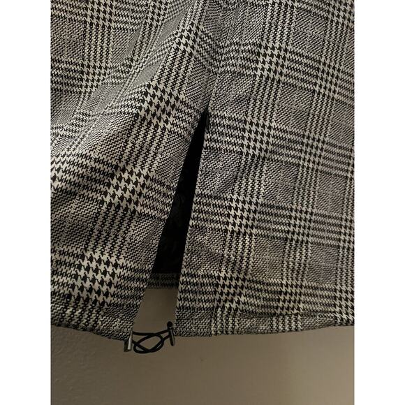 Anorak Womens Duck Down Feather Light Weight Long Puffer Houndstooth Size Medium - Picture 11 of 15